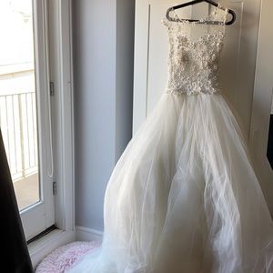 roz la kelin ball gown wedding dress sz0